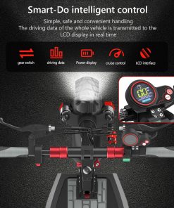 Alternative view of E-scooter M4 PRO