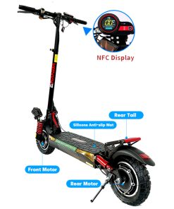 Alternative view of E-scooter X4
