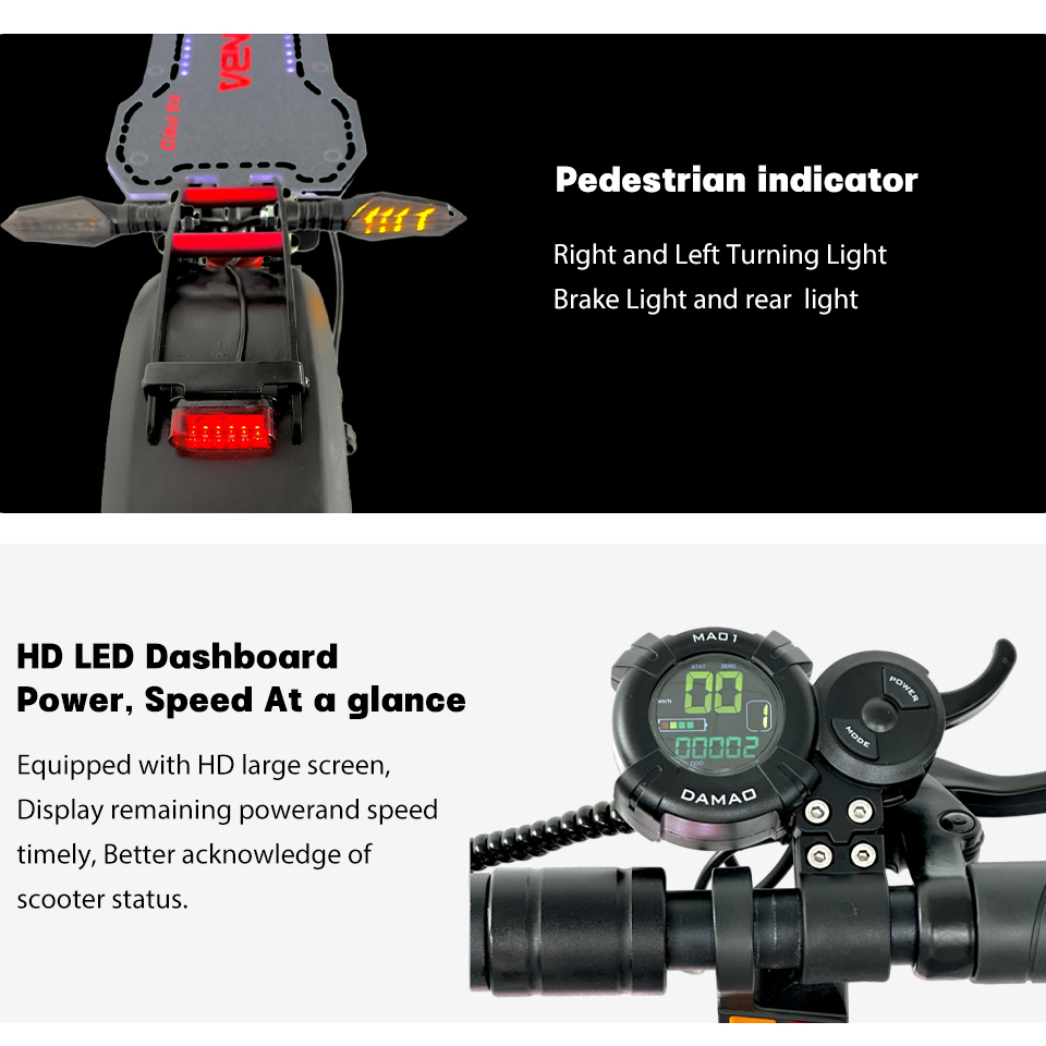 E-scooter X6 PRO - Image 4