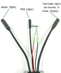 Alternative view of Brushless motor controller 36V/48V 17A KT