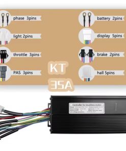 Alternative view of Electric Bike Controller 48V-52V 35A 1500W